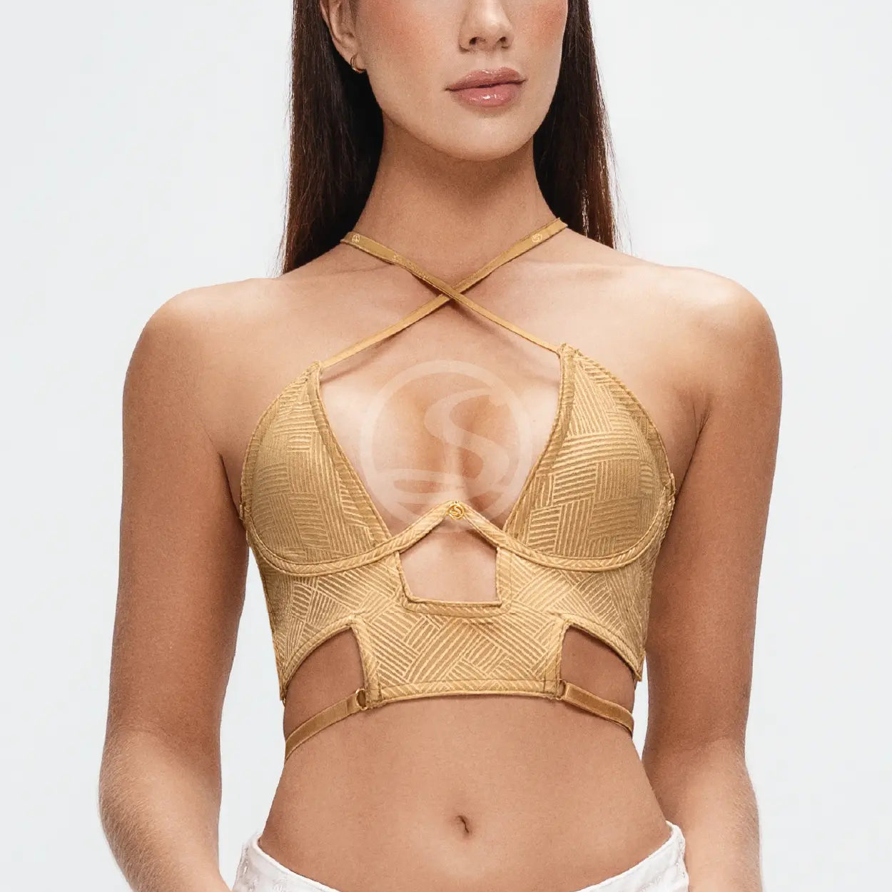 Golden Bralette Santísimas Ref. S-574