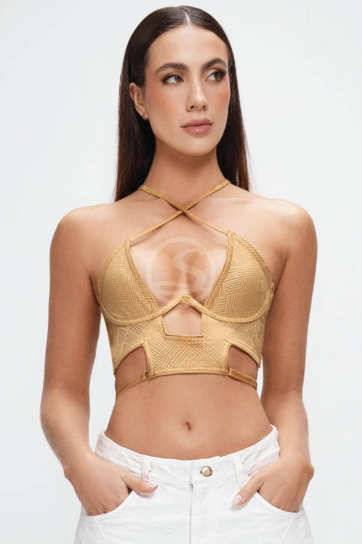 Bralette Dorada Santísimas Ref. S-574