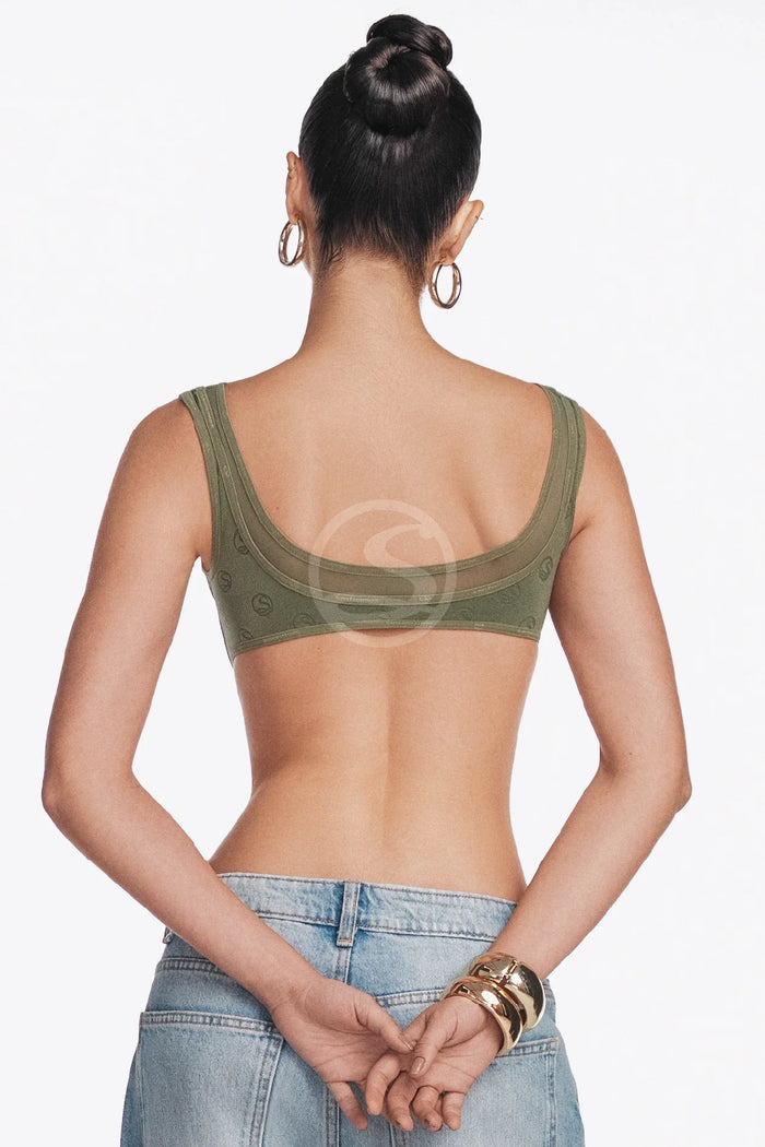 Bralette Flux Verde Santísimas Ref. S-695