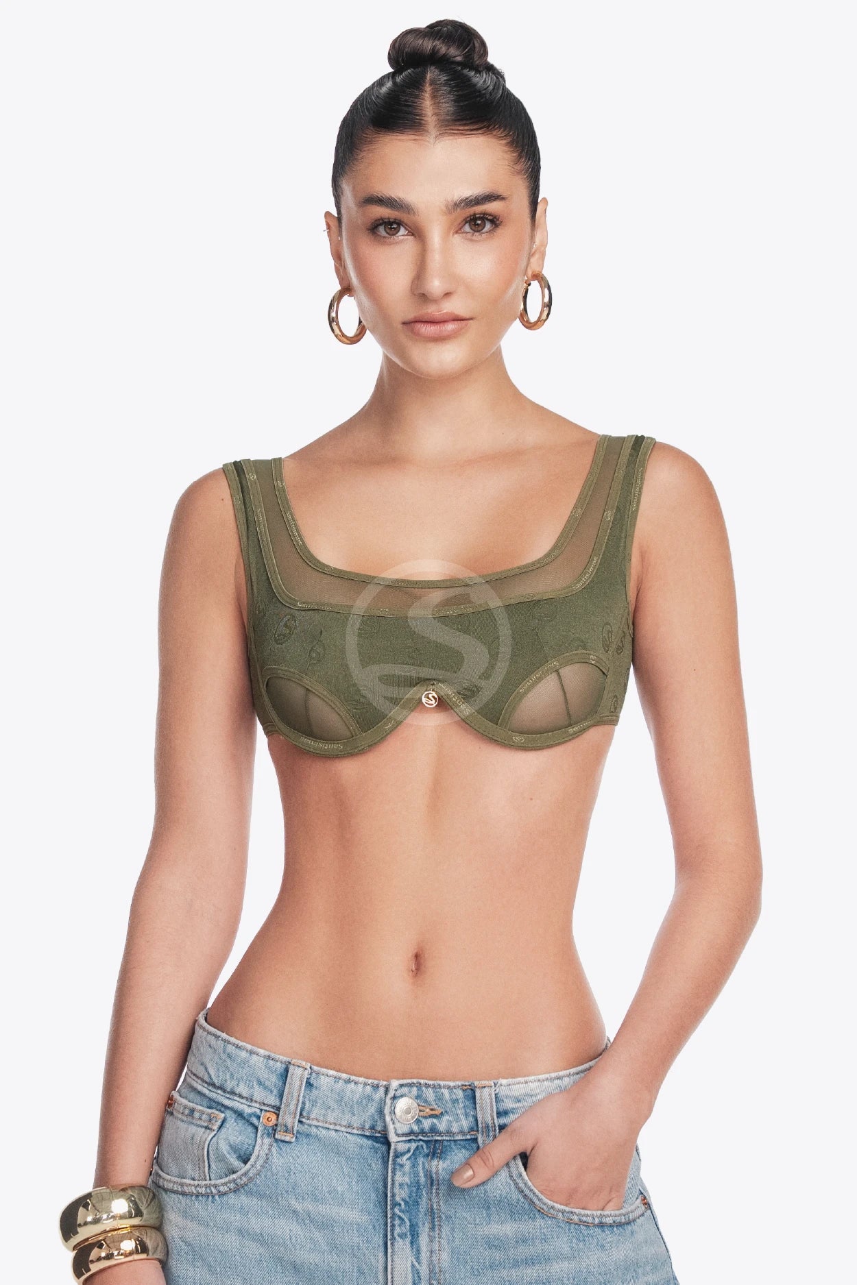 Santísimas Flux Green Bralette Ref. S-695