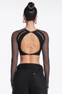 Bustier Core Negro Santísimas Ref. S-709