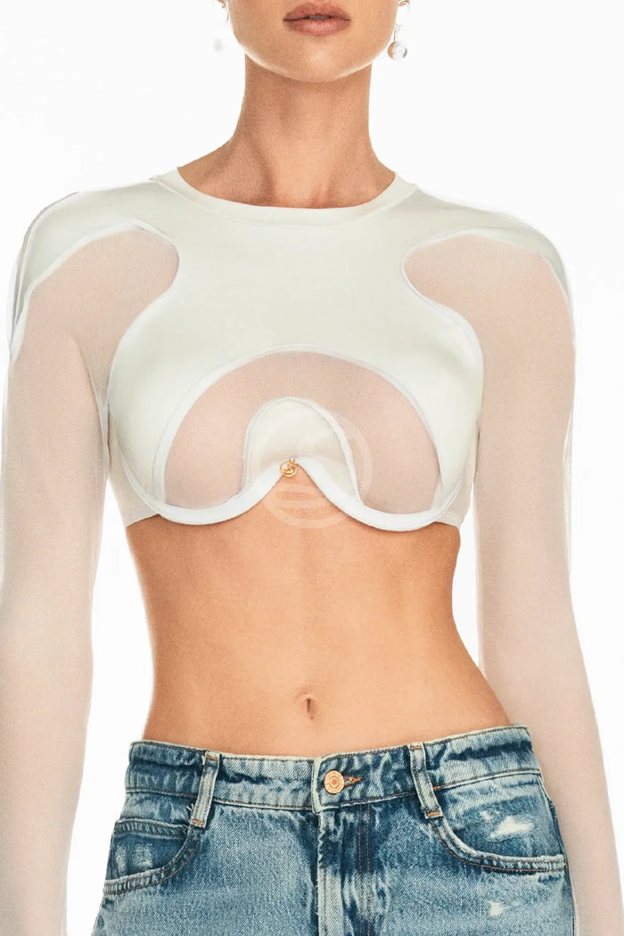 Bustier Shape Blanco Santísimas Ref. S-559