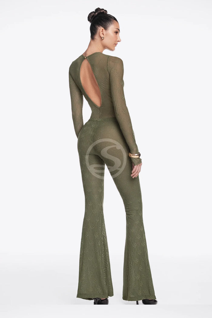 Set Body Reliquia y Media Ruptere verde Santisimas