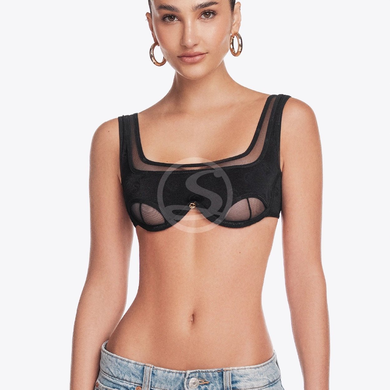 Bralette Flux Black Santísimas Ref. S-695