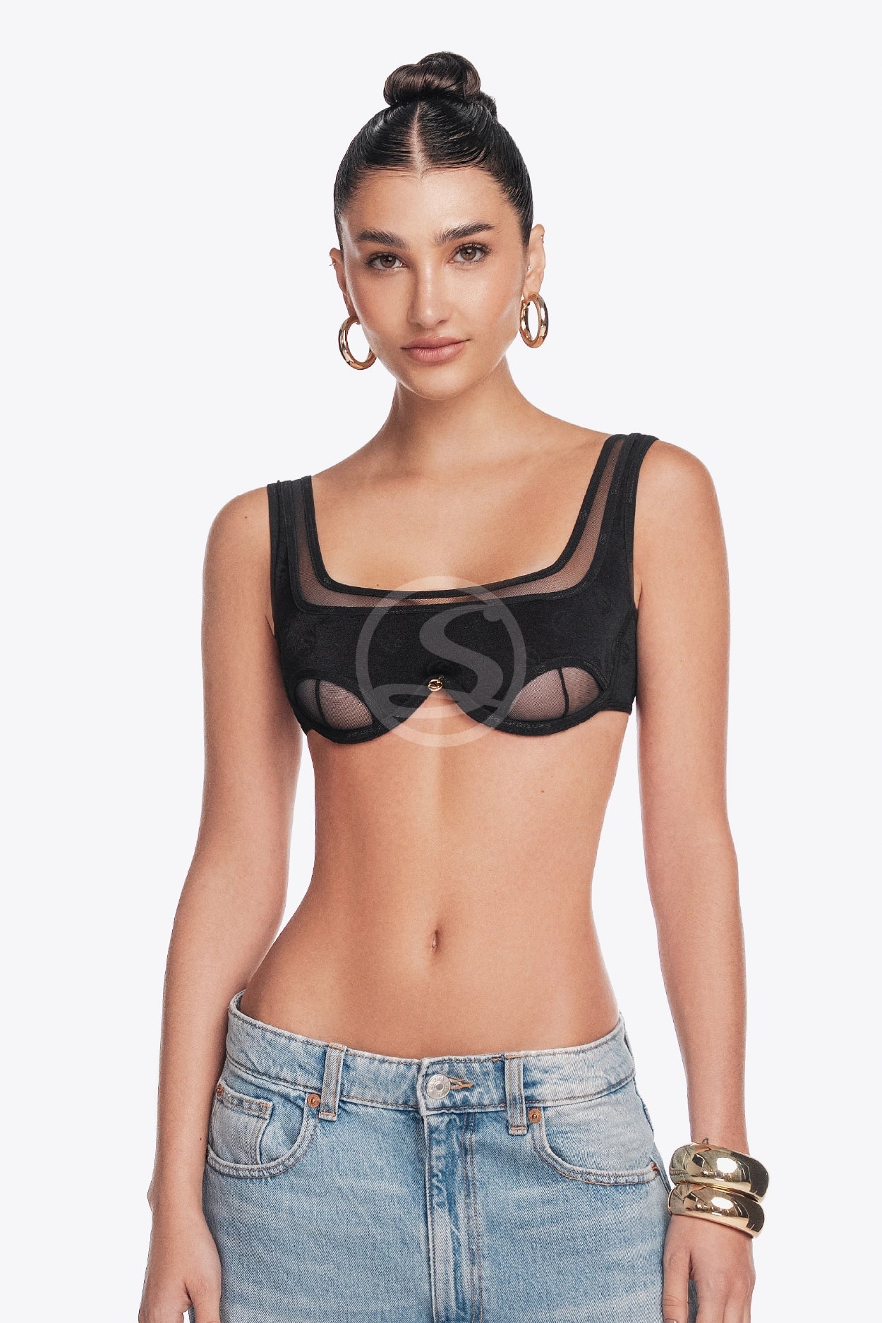 Bralette Flux Black Santísimas Ref. S-695