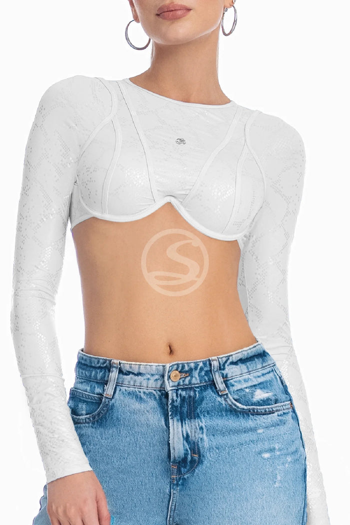 Bustier Origen Blanco Ref S-720