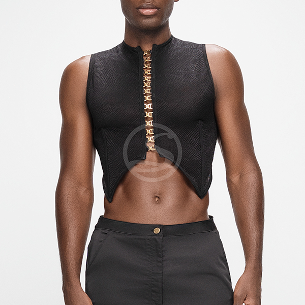 Black Spirit Corset Santísimas Men Ref. S-585