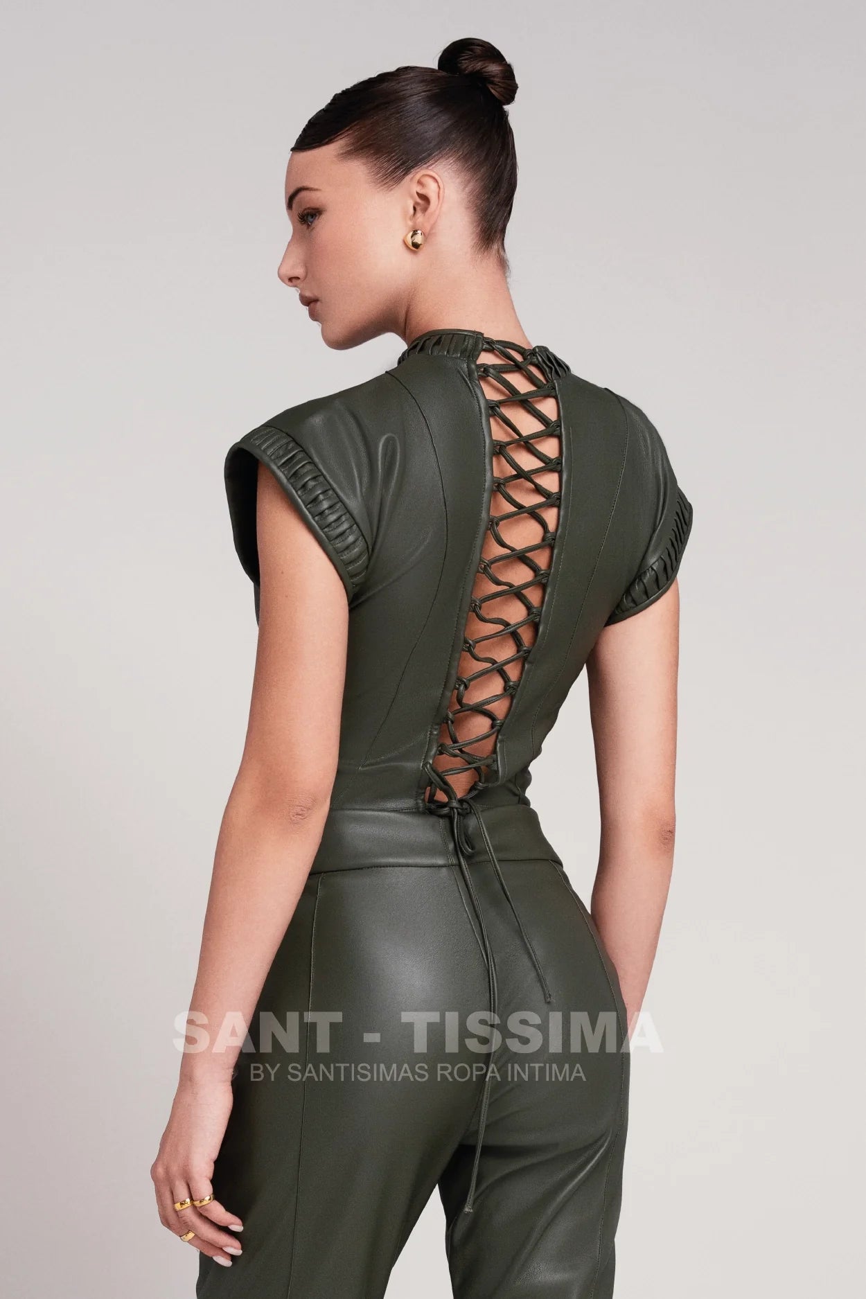 Corseted Crop Top Velours Sant-tissima SANT--031