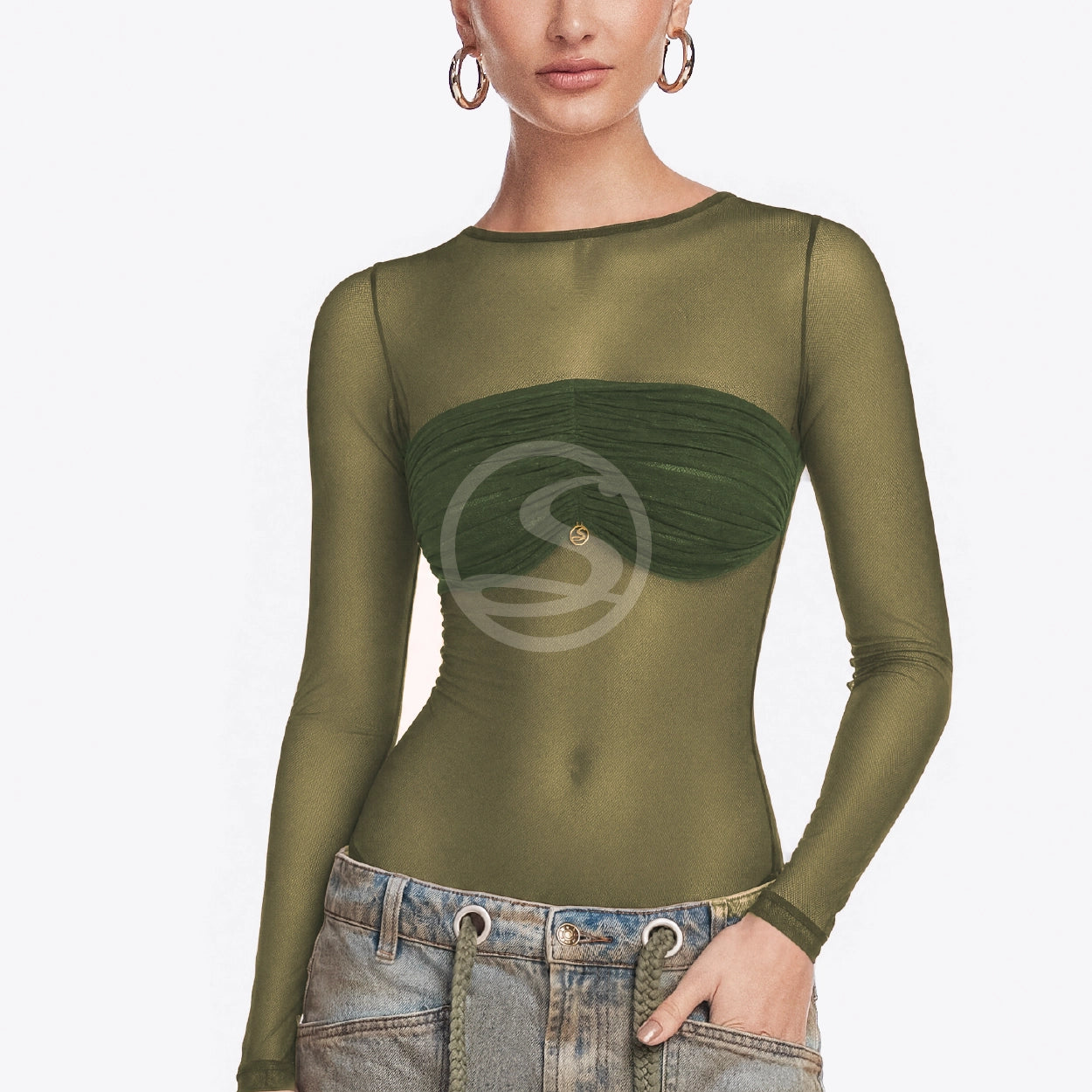 Body Ginger Verde Santísimas Ref. S-436