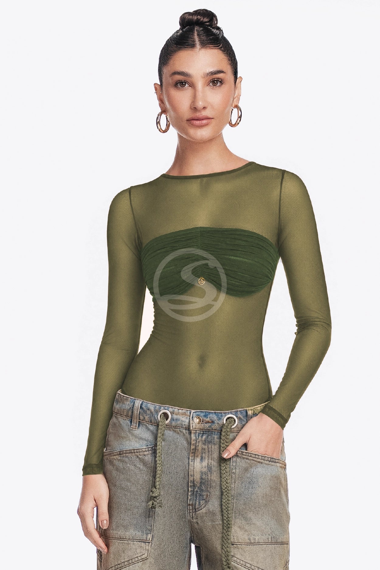 Ginger Verde Santísimas Body Ref. S-436