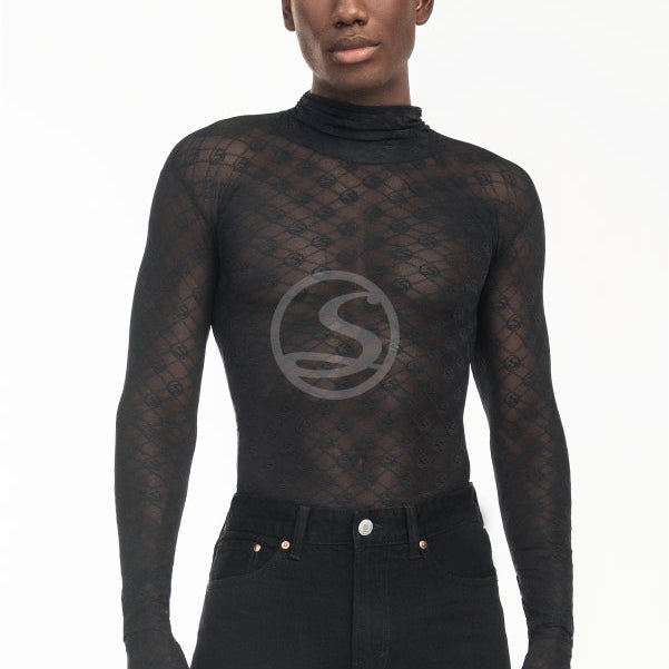 Mesh Surnia Black Santisimas Men Ref. S-641