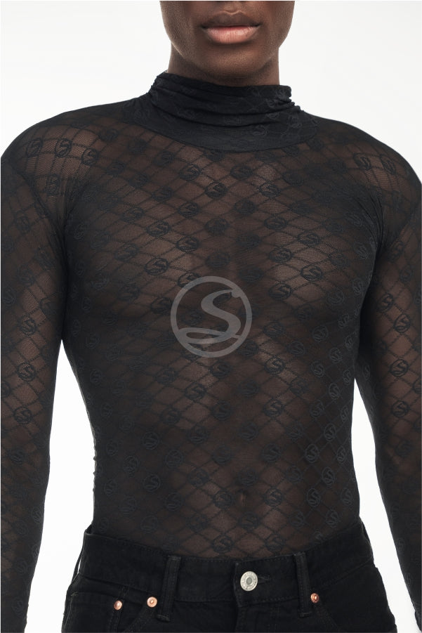 Mesh Surnia Black Santisimas Men Ref. S-641