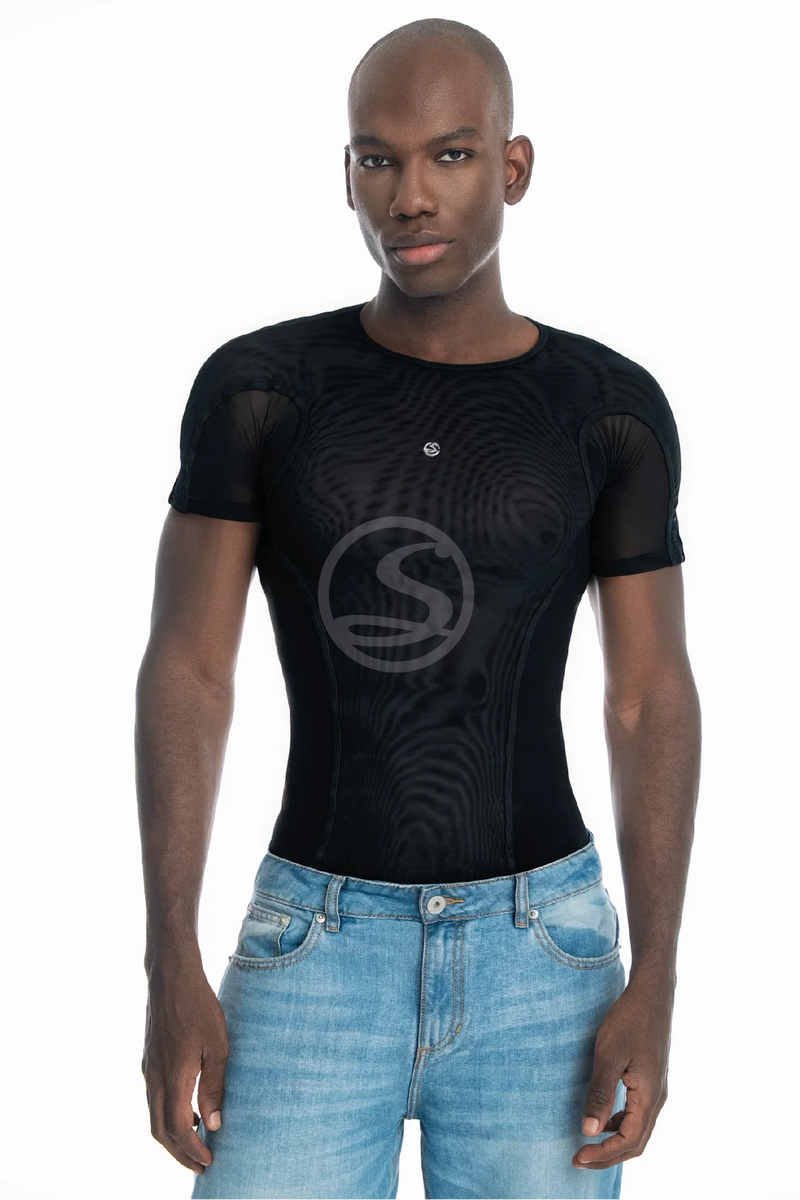 Mesh Nexo Negro Men Santísimas Ref. S - 725