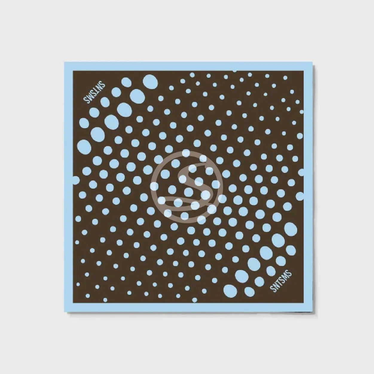 Orbit Blue Santísimas Scarf