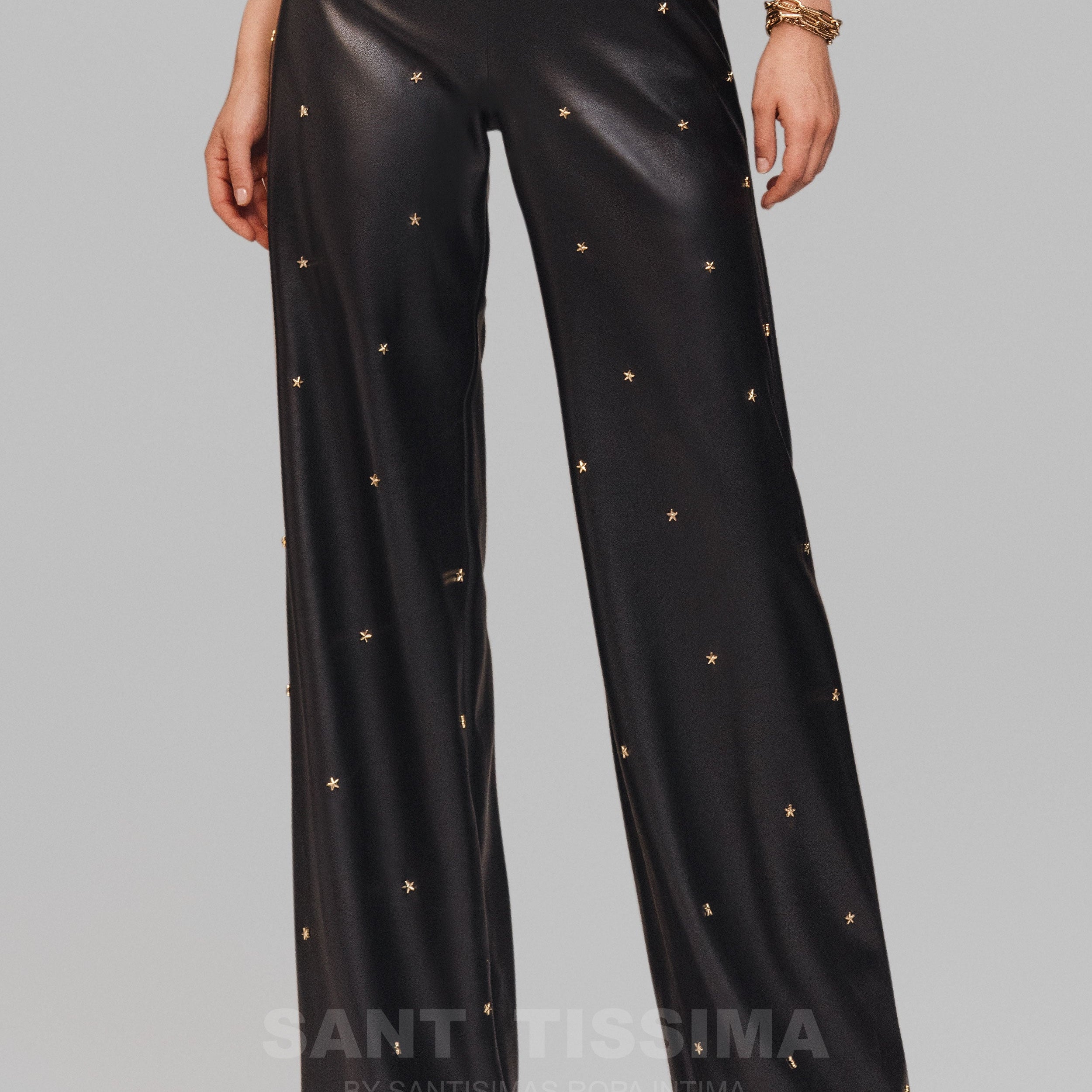 Stars Black Pants Sant tissima