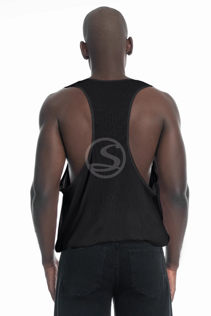 Mesh Orbe Negro Men Santísimas Ref. S - 724