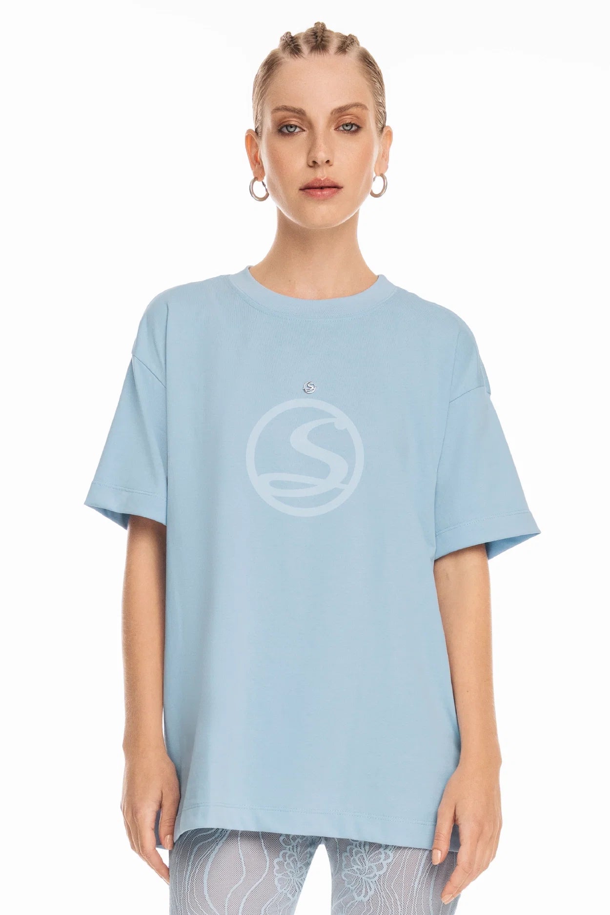 T-Shirt Prisma Azul Cristal Santísimas Ref. S-602